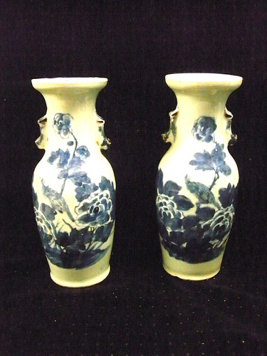 Paire vase celadon - 🇫🇷,