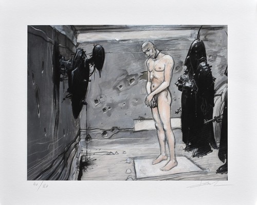 Enki bilal estampe pigmentaire - bilal,