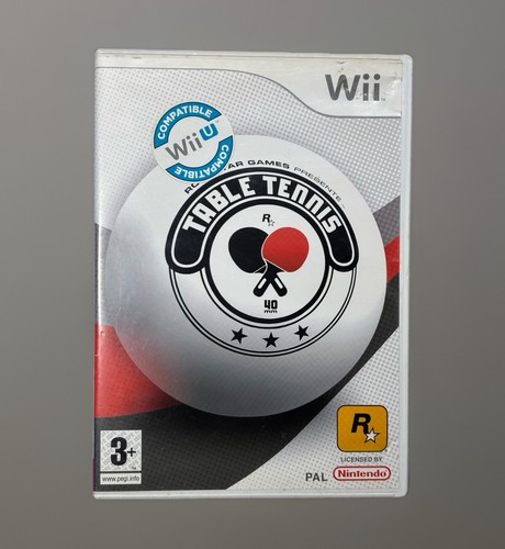 Jeu table tennis - table, nintendo