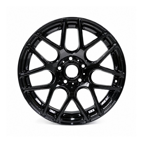 One inch black alloy wheel - 20,