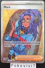 Carte Pokemon MORA 142/131 Full Art FA EV8.5 PRE FR NEUF