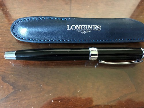 Longines ballpoint pen black - longines, pen,