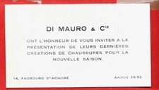 DR59-CARTE DE VISITE-DI MAURO & Cie
