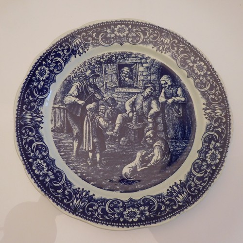 Plat céramique faïence boch - plat,
