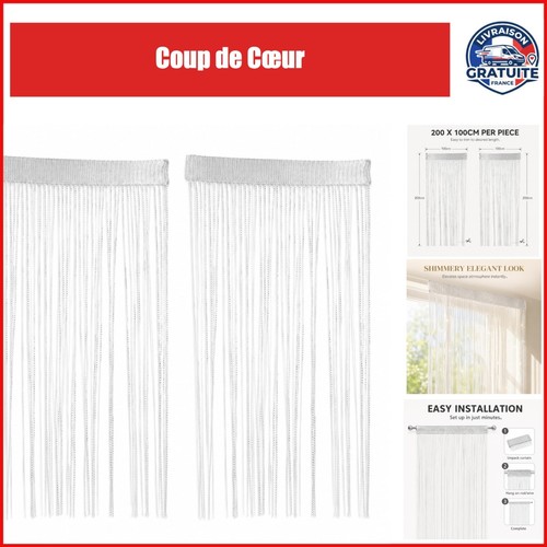 Lot rideaux de - rideaux,