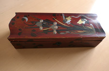 Boîte à éventails ancienne