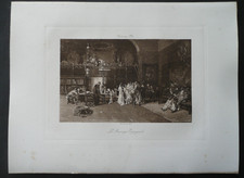 GRAVURE 1912 de FORTUNY "Le