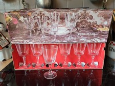 6 VERRES CRISTAL D'ARQUES