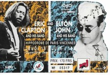 RARE / TICKET BILLET CONCERT-