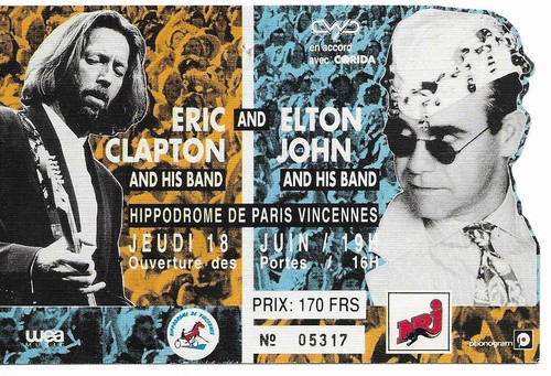 Rare ticket billet concert - /, concert-