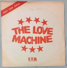THE LOVE MACHINE SWEET AMERICA PROMO FRENCH SP LTM RECORDS 1973
