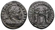 CONSTANTIN I (306 337) VICTOIRES POSANT UN BOUCLIER SUR UN AUTEL Arles