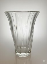 Vase Art Déco En Cristal De