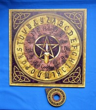 Planchette oui-ja Pentagramme avec Triquetta