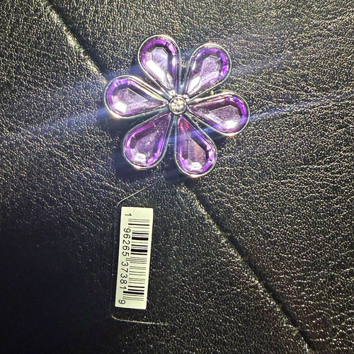 Crocs purple flower - crocs,
