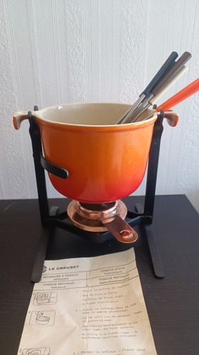 Creuset service fondue en - creuset,