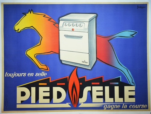 Affiche ancienne originale - , de