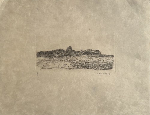 Salomon alfred boisecq - alfred, gravure