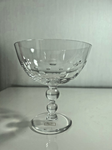 Coupe cristal signée - en,