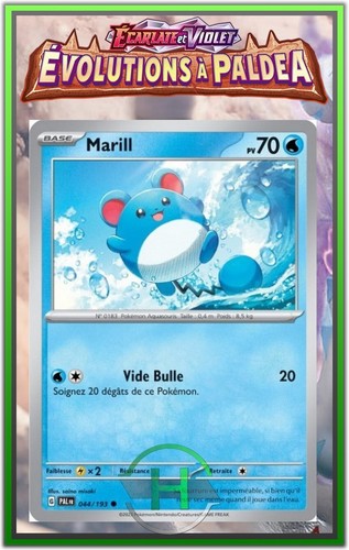 Marill ev2 évolutions à - marill, ev2:Évolutions