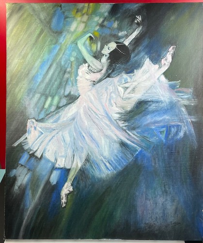 Tableau acrylique huile - tableau,