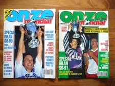 FOOTBALL - LOT de 2 n° de