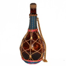 Bouteille scoubidou avec