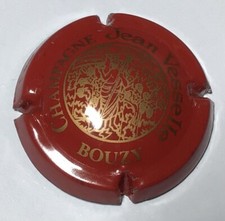 VESSELLE JEAN - BOUZY - N° 02 - CAPSULE DE CHAMPAGNE - ROUGE ET OR