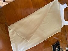 Robe jersey beige empiècement