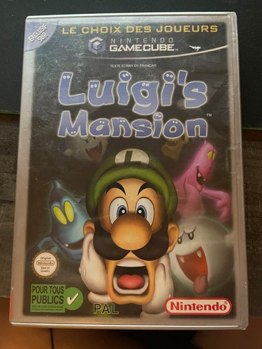 Jeu gamecube luigi s - jeu,