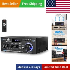 Stereo audio amplifier 300w - stereo, amplifier,300w