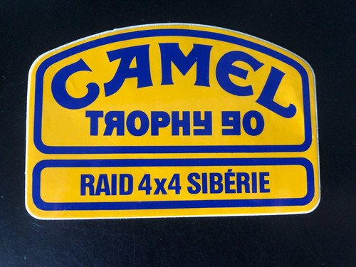 Ancien autocollant camel - autocollant,