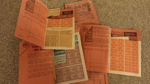 Ww2 ration books clothing - ration,
