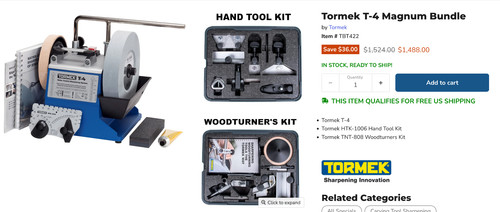 Tormek magnum kit - tormek,