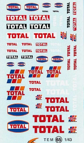 Decals decalcomanie deco - decals, 1/43