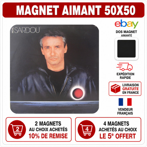 Magnet michel sardou - sardou, v4