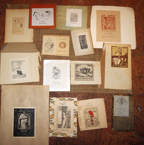 Lot libris anciens et - 15, ex-libris