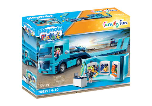 Playmobil family fun - family, camion