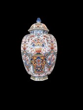 Grande potiche Géo Martel – Faïence de Desvres