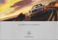 Catalogue Brochure Mercedes CLK Cabriolet W208 07/2001 France