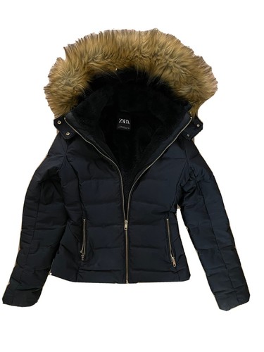 Parka zara bleu - zara, marine