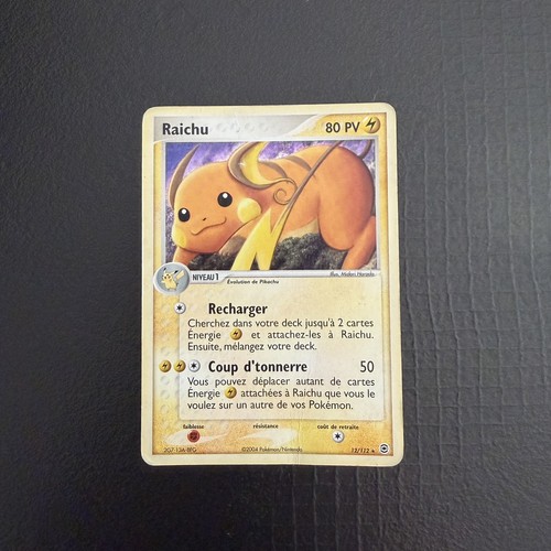 Carte pokémon raichu - raichu, 12/112