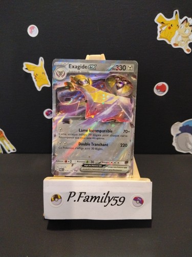 Carte pokémon exagide - carte,