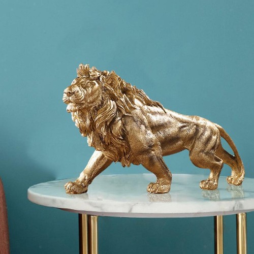 Statue lion résine - statue, en