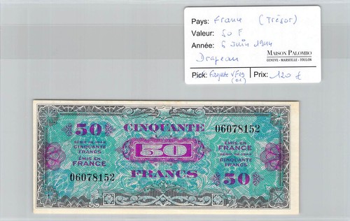 Billet france 100 - france, (trésor)