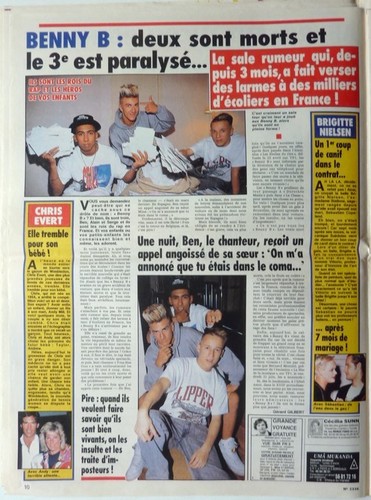 Benny coupure de - , presse