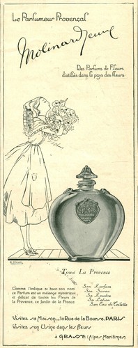 Publicité ancienne parfum - publicité,