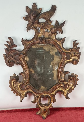 Antique cornucopy miroir - antique, miroir.