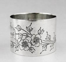 Art nouveau rond de serviette