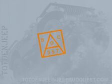 POCHOIR STENCIL MARQUAGE poste radio signal corps 2.5cm us ww2 jeep willys dodge